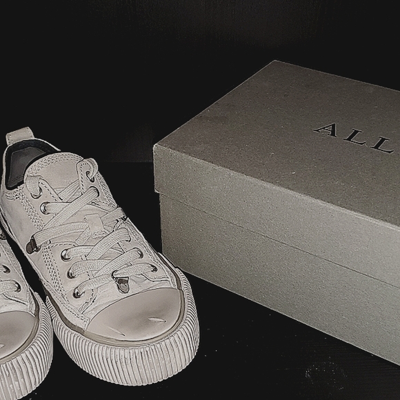 All Saints Jazmine suede sneakers - Picture 2 of 11